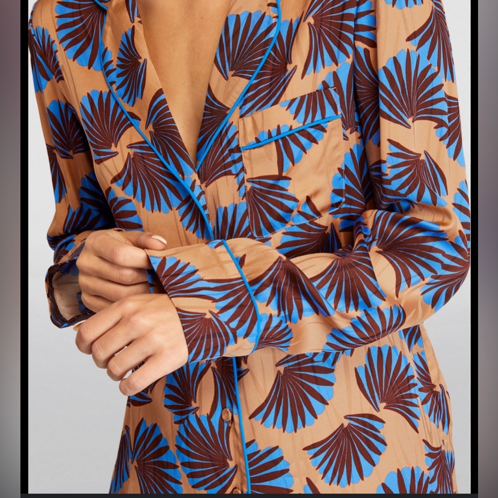 DVF Pajama Top